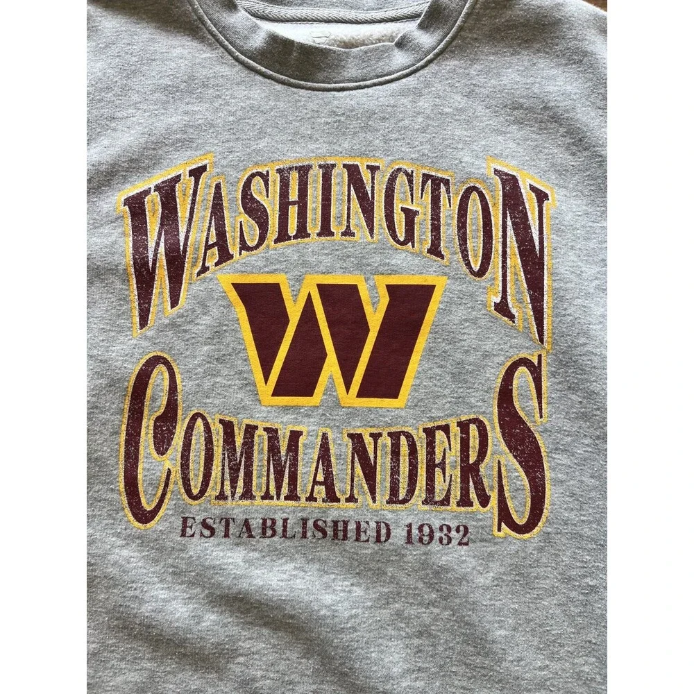Fanatics Washington Commanders Sweatshirt XL Classic Fit Crew Neck